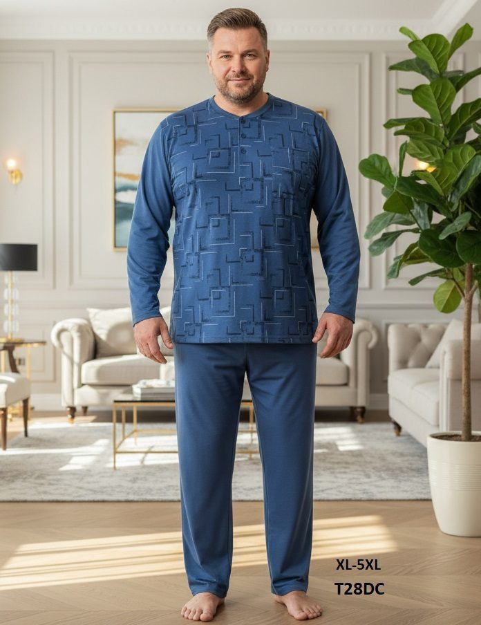 Piżamy MĘSKA_size xl-5xl_paczka 10 szt_mixkolor 3093578