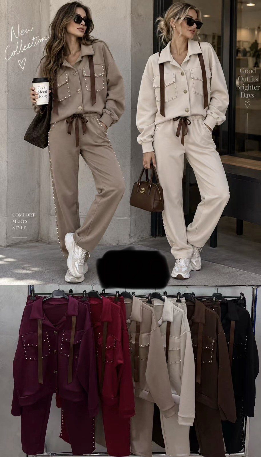 Komplety Damskie Włoskie_ size uni_ paczka 6szt_ mix kolor 3093622