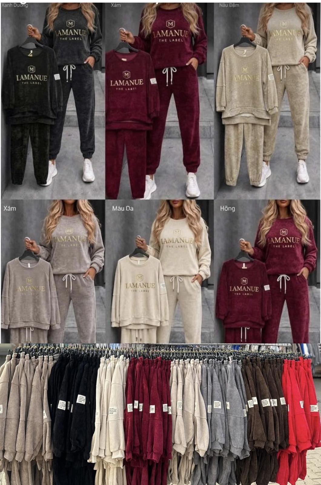 Komplety Damskie Włoskie_ size uni_ paczka 6szt_ mix kolor 3093630