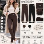 Legginsy/Getry DAMSKATURECKA_size s-3xl_paczka 12 szt_mixkolor 7818449