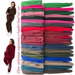 Komplety Damskie Włoskie_ over size _ paczka 6szt_ mix kolor 7818452