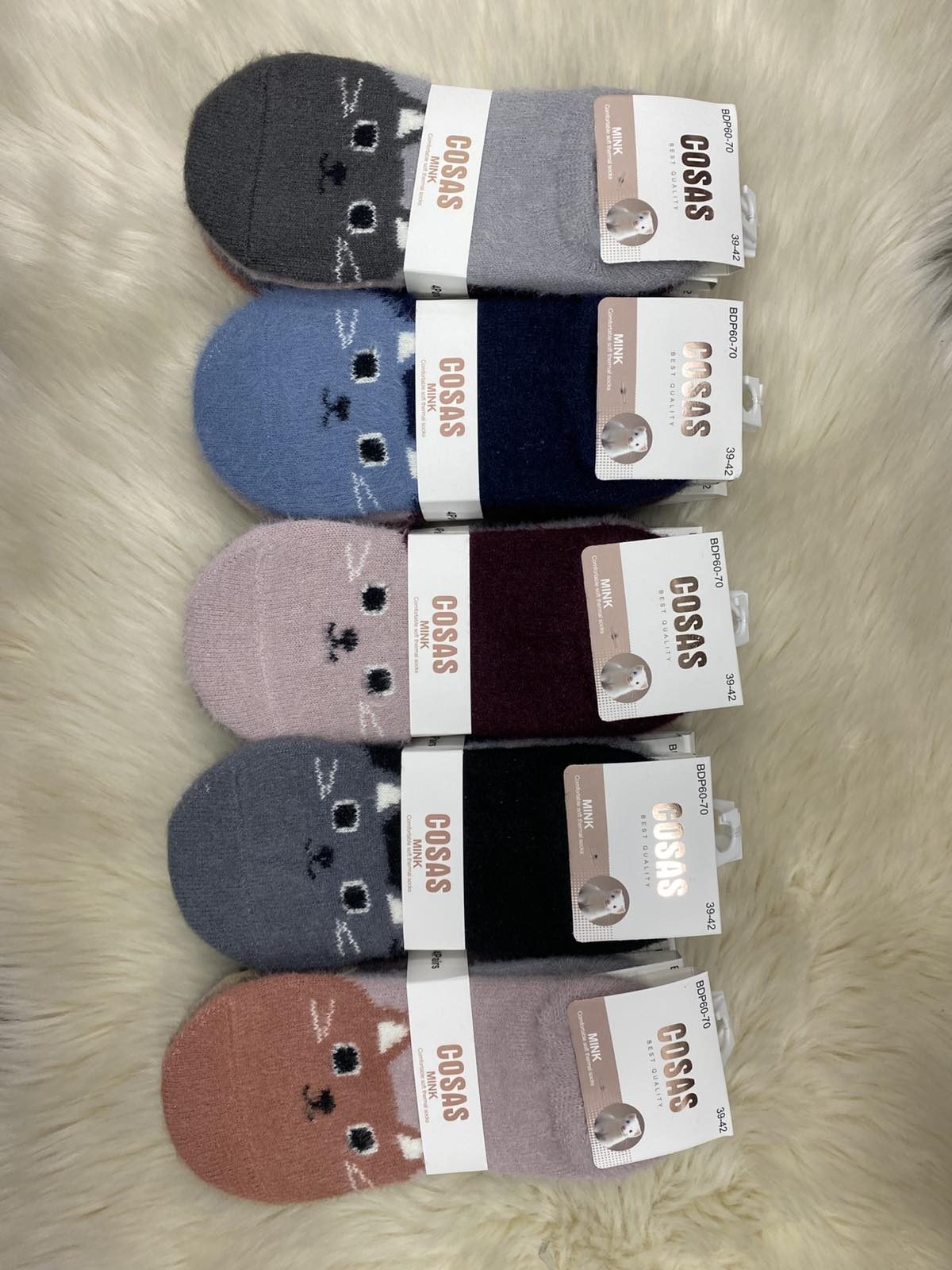 Skarpety DAMSKA.SIZE: 35-42_( 40PAR/PACZKA) KOLOR JAK NA ZDZIĘCIU 7818656