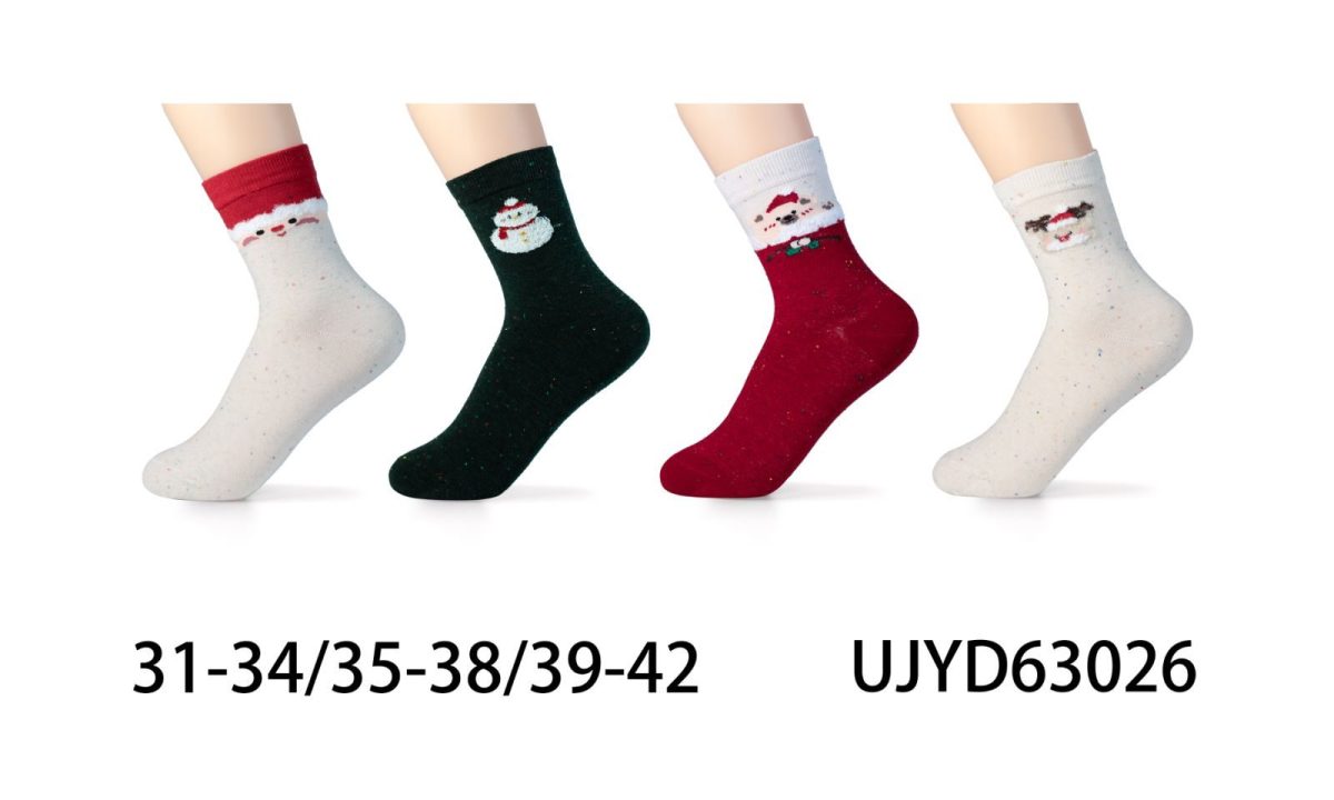 Skarpety świąteczne DAMSKA.SIZE: 31-42_( 40PAR/PACZKA) KOLOR JAK NA ZDZIĘCIU 7818531