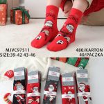 Skarpety świąteczne MĘSKA.SIZE: 39-46_( 40PAR/PACZKA) KOLOR JAK NA ZDZIĘCIU 7818547