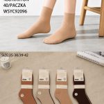 Skarpety DAMSKA.SIZE: 35-42_( 40PAR/PACZKA) KOLOR JAK NA ZDZIĘCIU 7818583