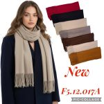 Szaliki Damskie_ paczka 12 szt _mix kolor 1154804