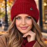 Czapki Damskie_ paczka 12 szt _mix kolor 1154840