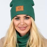 Komplety Czapki Damskie_ paczka 12 szt _mix kolor 1154846
