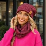 Komplety Czapki Damskie_ paczka 12 szt _mix kolor 1154848