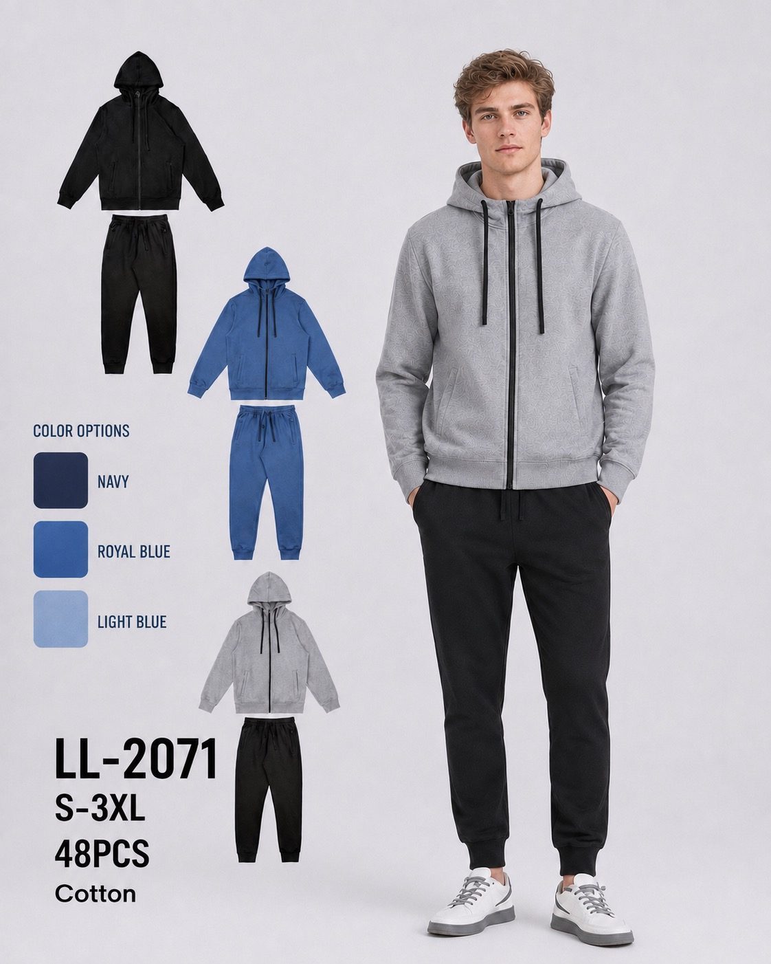 Komplety MĘSKA_size s-3xl_paczka 18 szt_mixkolor 1154850