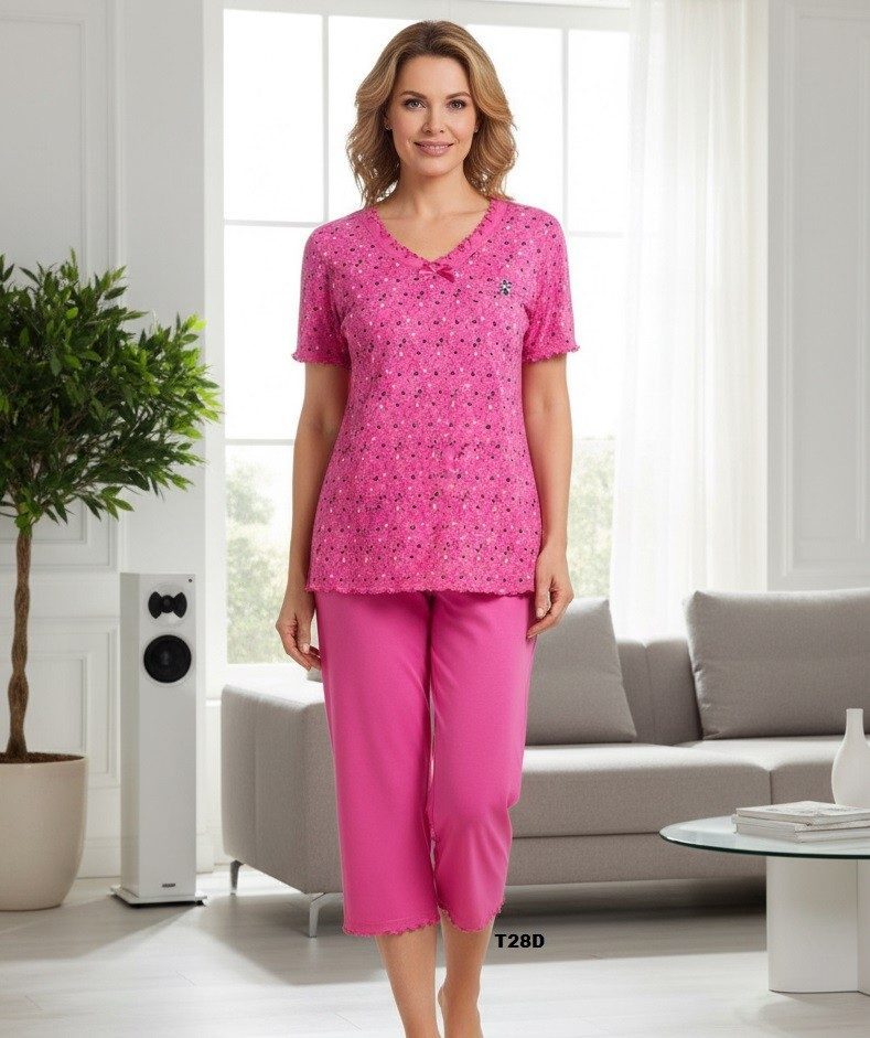 Piżamy DAMSKA TURECKA_size m-3xl_paczka 10 szt_mixkolor 5530495