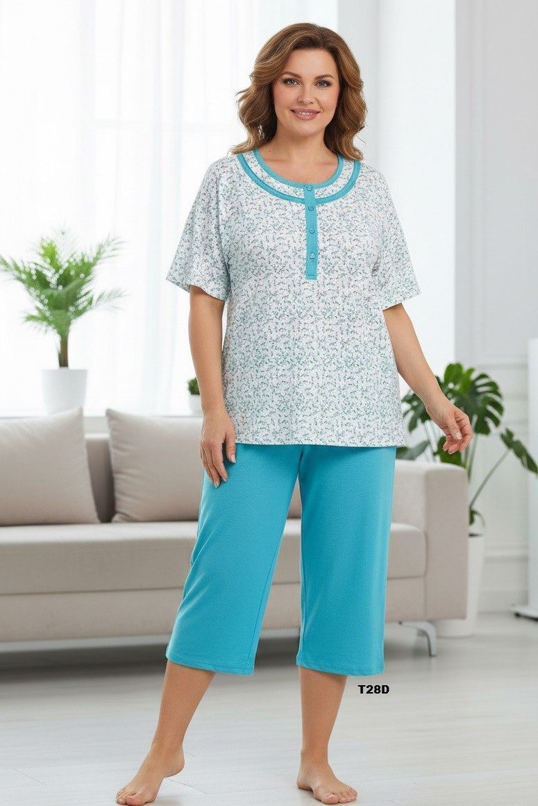 Piżamy DAMSKA TURECKA_size m-3xl_paczka 10 szt_mixkolor 5530507
