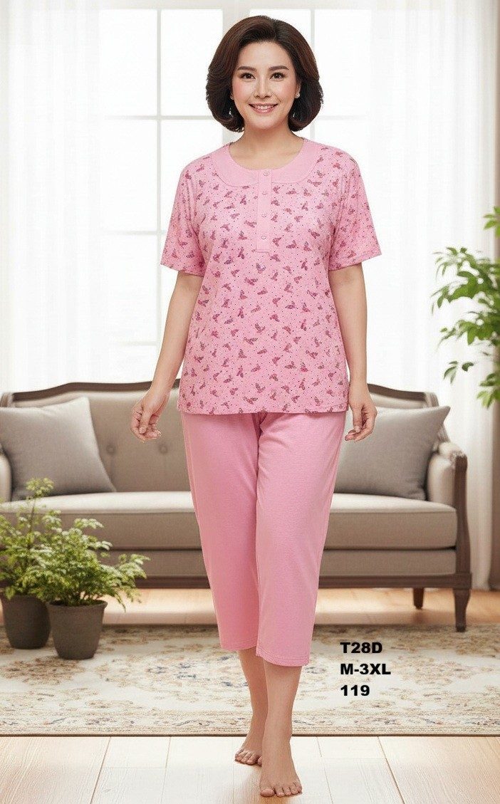 Piżamy DAMSKA TURECKA_size m-3xl_paczka 10 szt_mixkolor 5530511