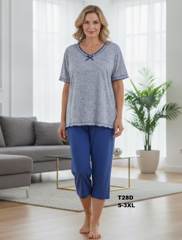 Piżamy DAMSKA TURECKA_size s-3xl_paczka 10 szt_mixkolor 5530526