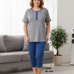 Piżamy DAMSKA TURECKA_size xl-5xl_paczka 10 szt_mixkolor 5530533