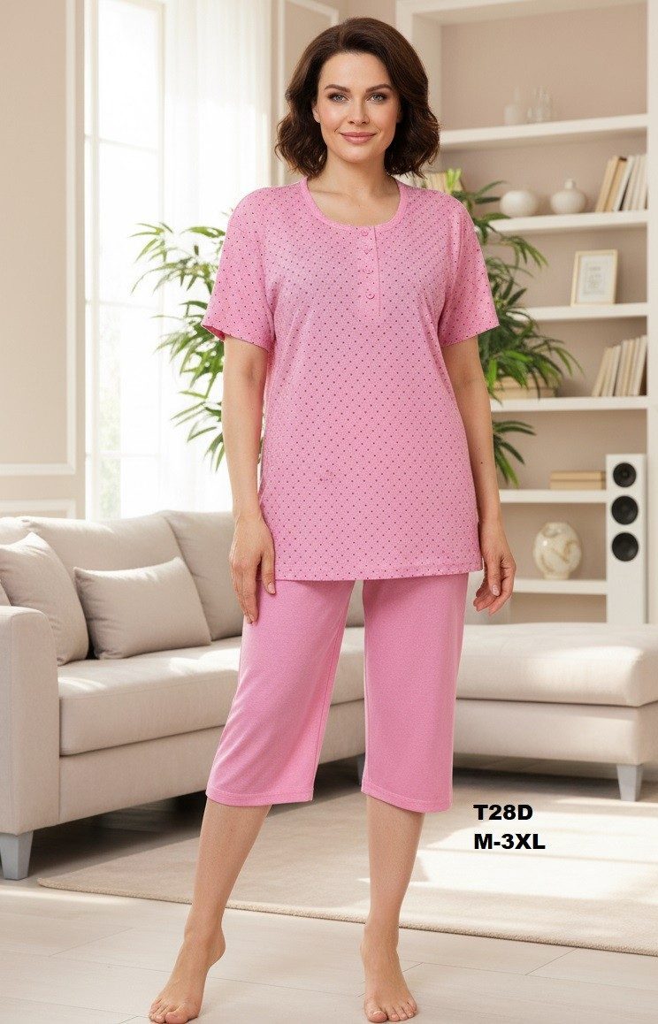 Piżamy DAMSKA TURECKA_size m-3xl_paczka 10 szt_mixkolor 5530535