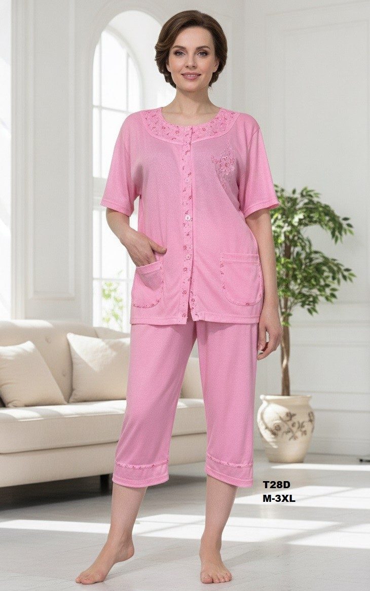 Piżamy DAMSKA TURECKA_size m-3xl_paczka 10 szt_mixkolor 5530545