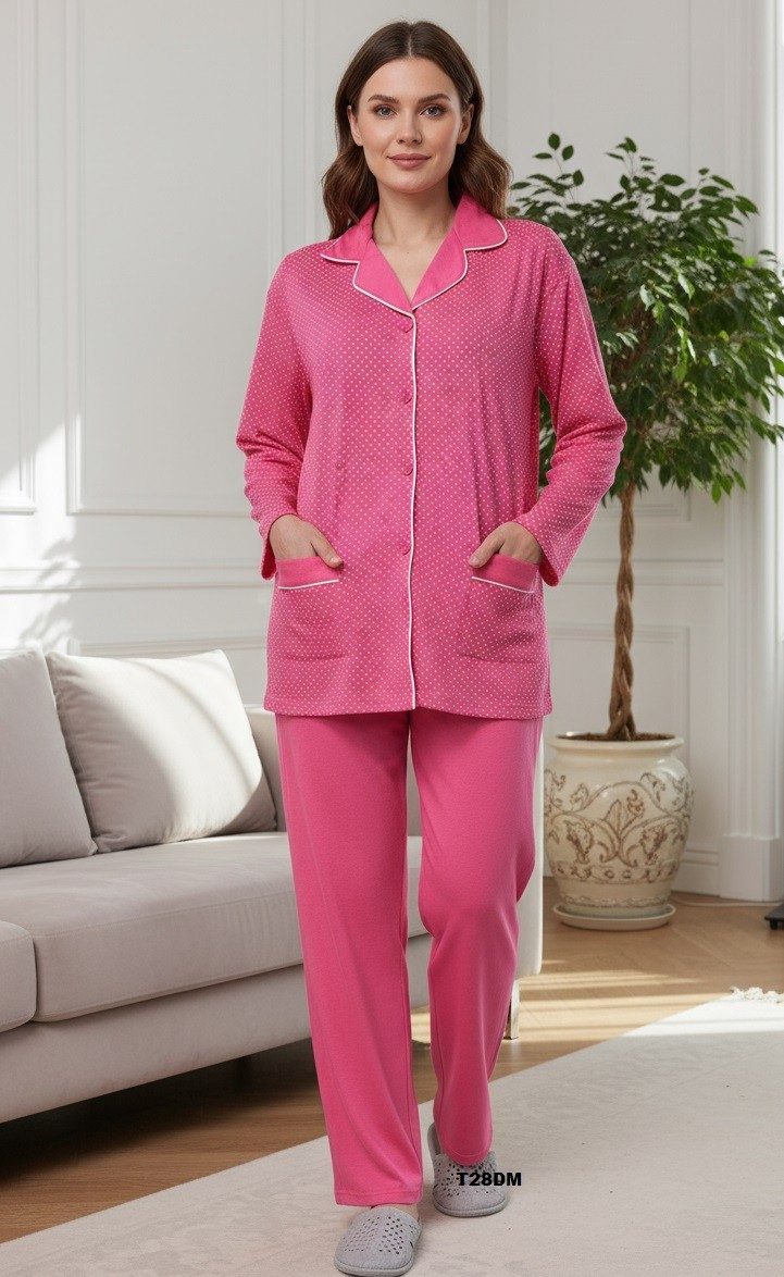 Piżamy DAMSKA TURECKA_size m-3xl_paczka 10 szt_mixkolor 5530606