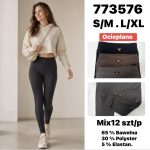 Legginsy/Getry DAMSKA _size S-XL_paczka 12szt_MIX kolor 5284112