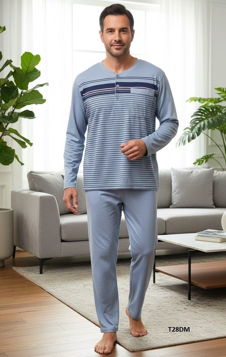 Piżamy MĘSKA_size m-3xl_paczka 10 szt_mixkolor 5284179