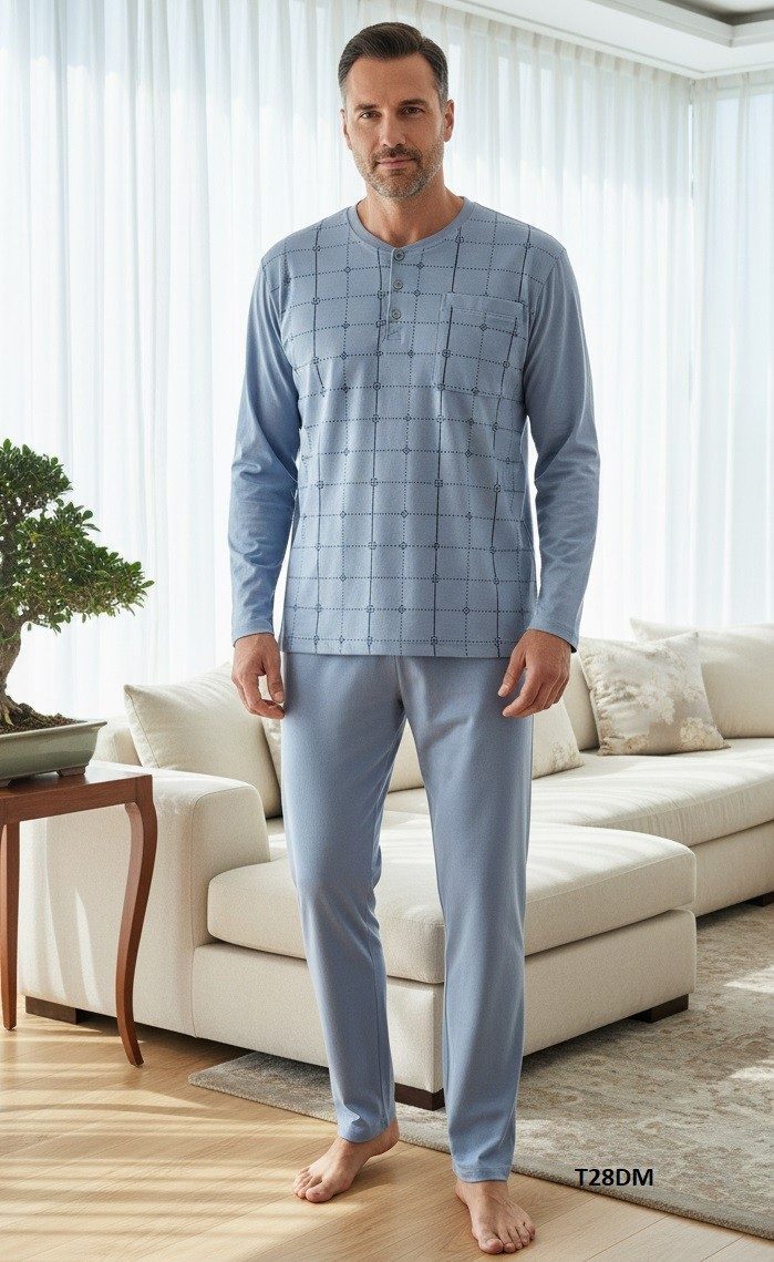 Piżamy MĘSKA_size m-3xl_paczka 10 szt_mixkolor 5284181