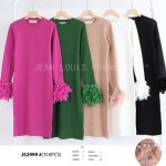 Sukienki DAMSKA TURECKA_size uni_paczka 10 szt_mixkolor 5284491