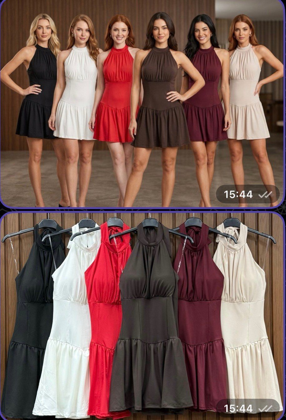 Kombinezony Damskie wloskie _size uni_ paczka 6szt_ mix kolor 5284390