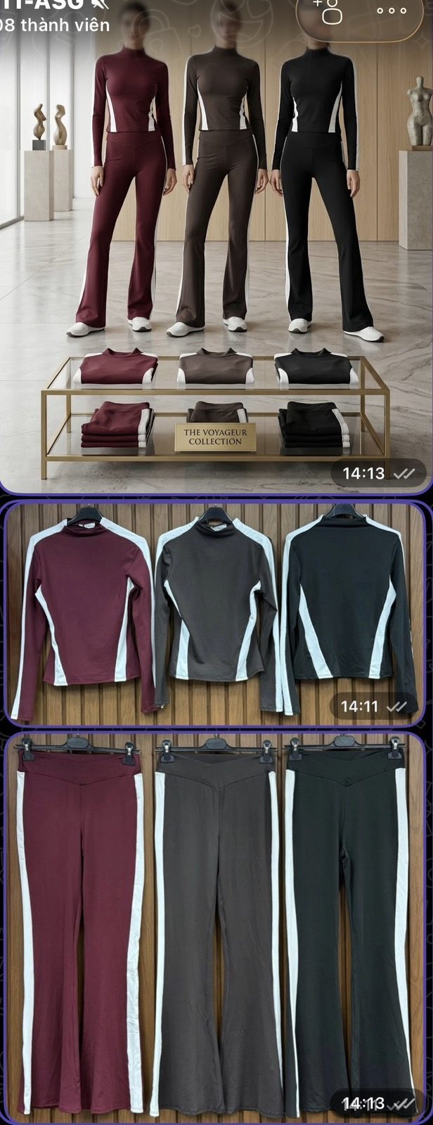 Komplety Damskie wloskie _size uni_ paczka 6szt_ mix kolor 5284445
