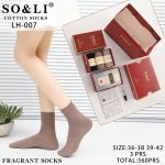Skarpety DAMSKA.SIZE: 35-42_( 36PAR/PACZKA) KOLOR JAK NA ZDZIĘCIU 5012622