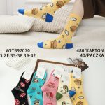 Skarpety DAMSKA.SIZE: 35-42_( 40PAR/PACZKA) KOLOR JAK NA ZDZIĘCIU 5012652