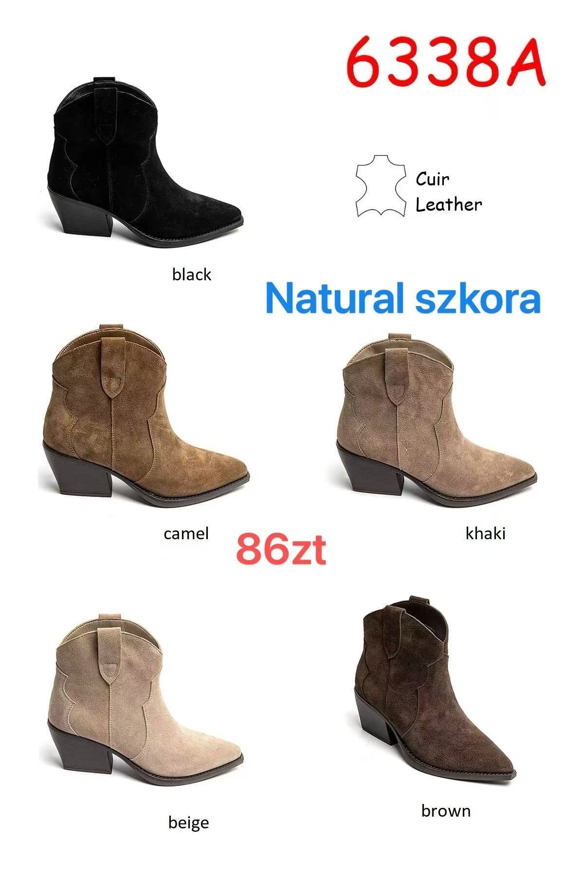 Buty Botki DAMSKIE (36-41_12par) 6321299