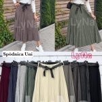 Spódnica długa Damskie wloskie _size uni_ paczka 6szt_ mix kolor 6321321