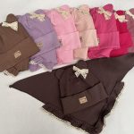 Komplety Czapki Dziecięce_ paczka 12 szt _mix kolor 6321362