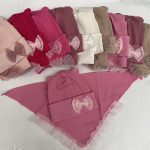 Komplety Czapki Dziecięce_ paczka 12 szt _mix kolor 6321363