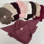 Komplety Czapki Dziecięce_ paczka 12 szt _mix kolor 6321364