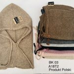 Czapki Dziecięce_ paczka 12szt _mix kolor 6321370