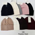 Czapki Dziecięce_ paczka 12szt _mix kolor 6321380