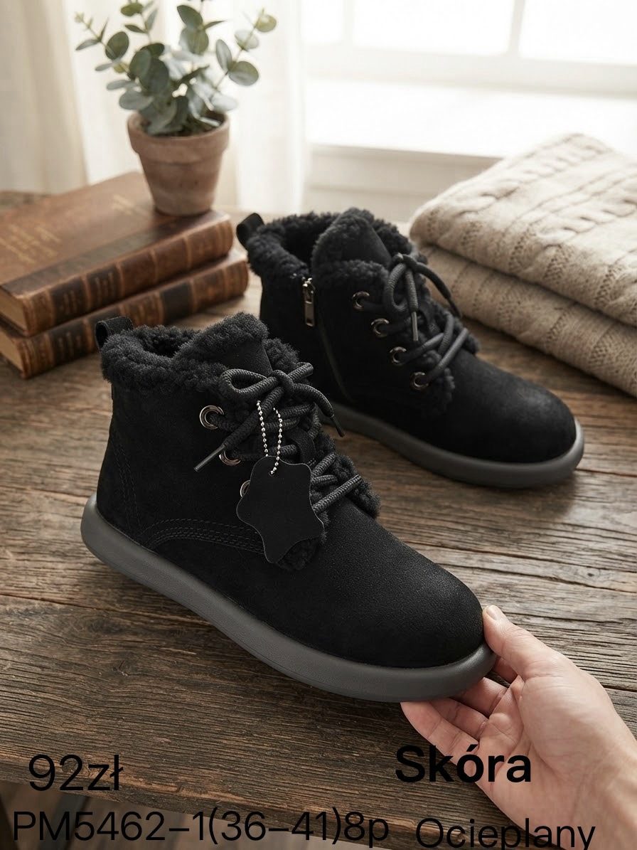 Buty Botki DAMSKIE (36-41_8par) 9607463