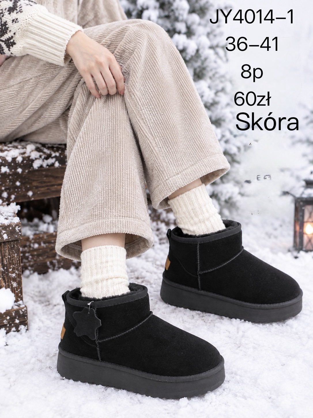 Buty Botki DAMSKIE (36-41_8par) 9607468