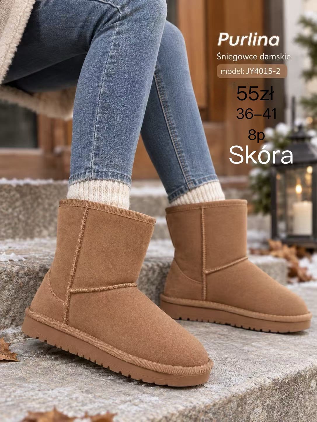 Buty Botki DAMSKIE (36-41_8par) 9607470