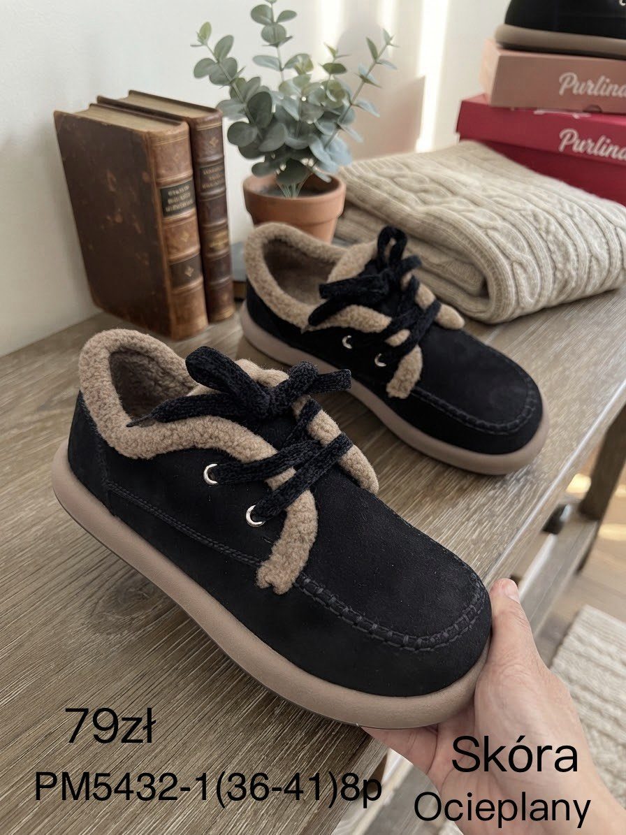 Buty Śniegowce mokasyny DAMSKIE (36-41_8par) 9607493