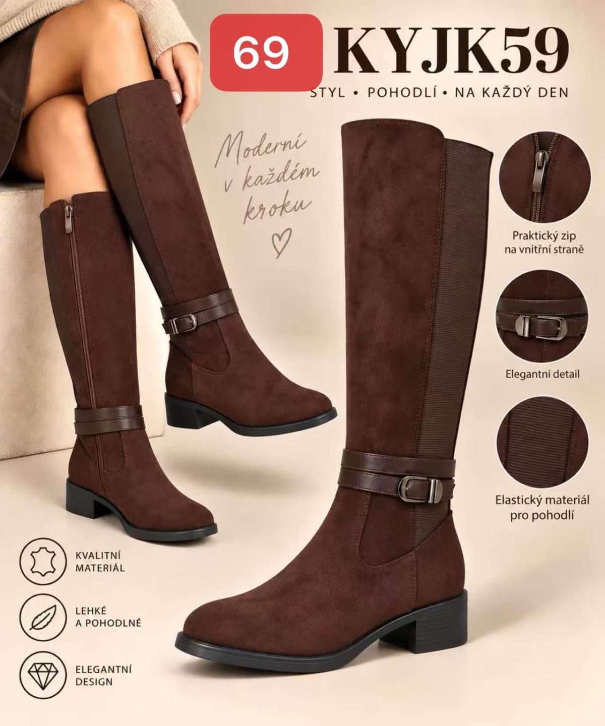 Buty Kozaki DAMSKIE (36-41_12par) 9607520