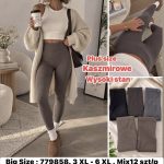 Legginsy/Getry DAMSKA _size 3-6XL_paczka 12szt_mix kolor 1262636