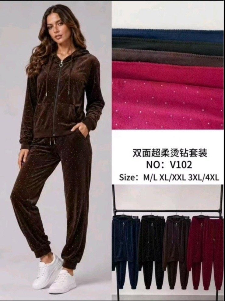Komplety DAMSKA _size M-4XL_paczka 12szt_MIX kolor 1262681