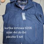 Kurtki MĘSKA_size 4-8xl_paczka 5 szt_1kolor 1262894