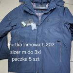 Kurtki MĘSKA_size m-3xl_paczka 5 szt_1kolor 1262897