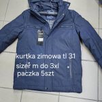 Kurtki MĘSKA_size m-3xl_paczka 5 szt_1kolor 1262908