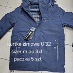 Kurtki MĘSKA_size m-3xl_paczka 5 szt_1kolor 1262913