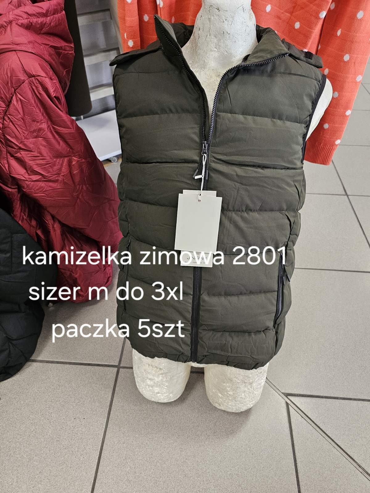 Kamizelki MĘSKA_size m-3xl_paczka 5 szt_1kolor 1262915