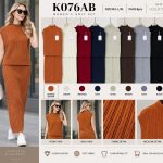 Komplety Damskie _size m-xl_ paczka 8szt_ mix kolor 1262921